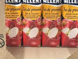 Allens Apple juice