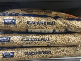Black eyed beans