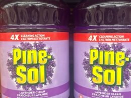 Pine Sol lavender clean