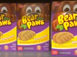 Bear paws banana bread